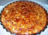 Tarte de mel e frutos